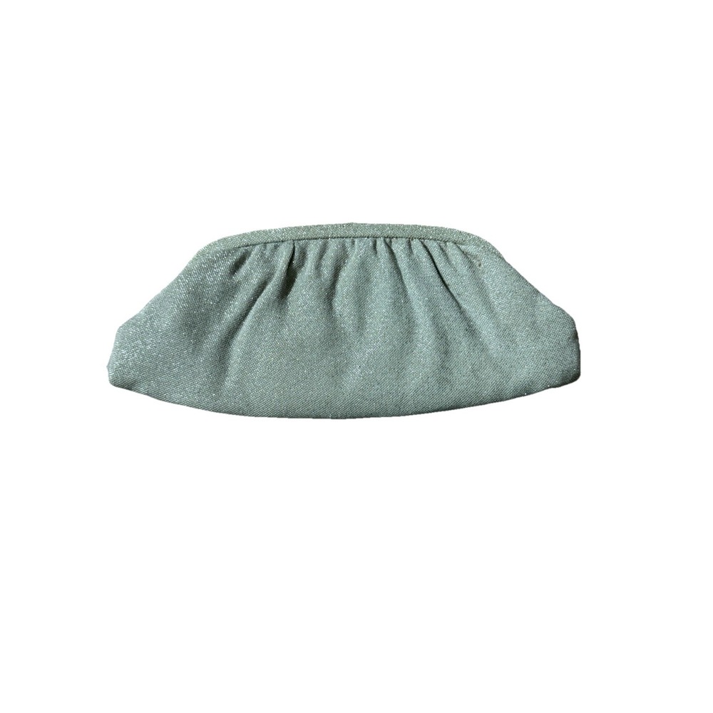 Silver Unbranded Clutch 11" x‎ 4" x 1"